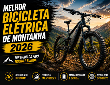 Melhor Bicicleta Eletrica de Montanha 2026 Top Modelos Para Trilha e Subida THUMB