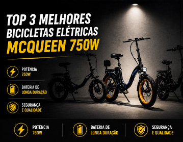 Top 3 Melhores Bicicletas Eletricas McQueen 750W em 2026 THUMB